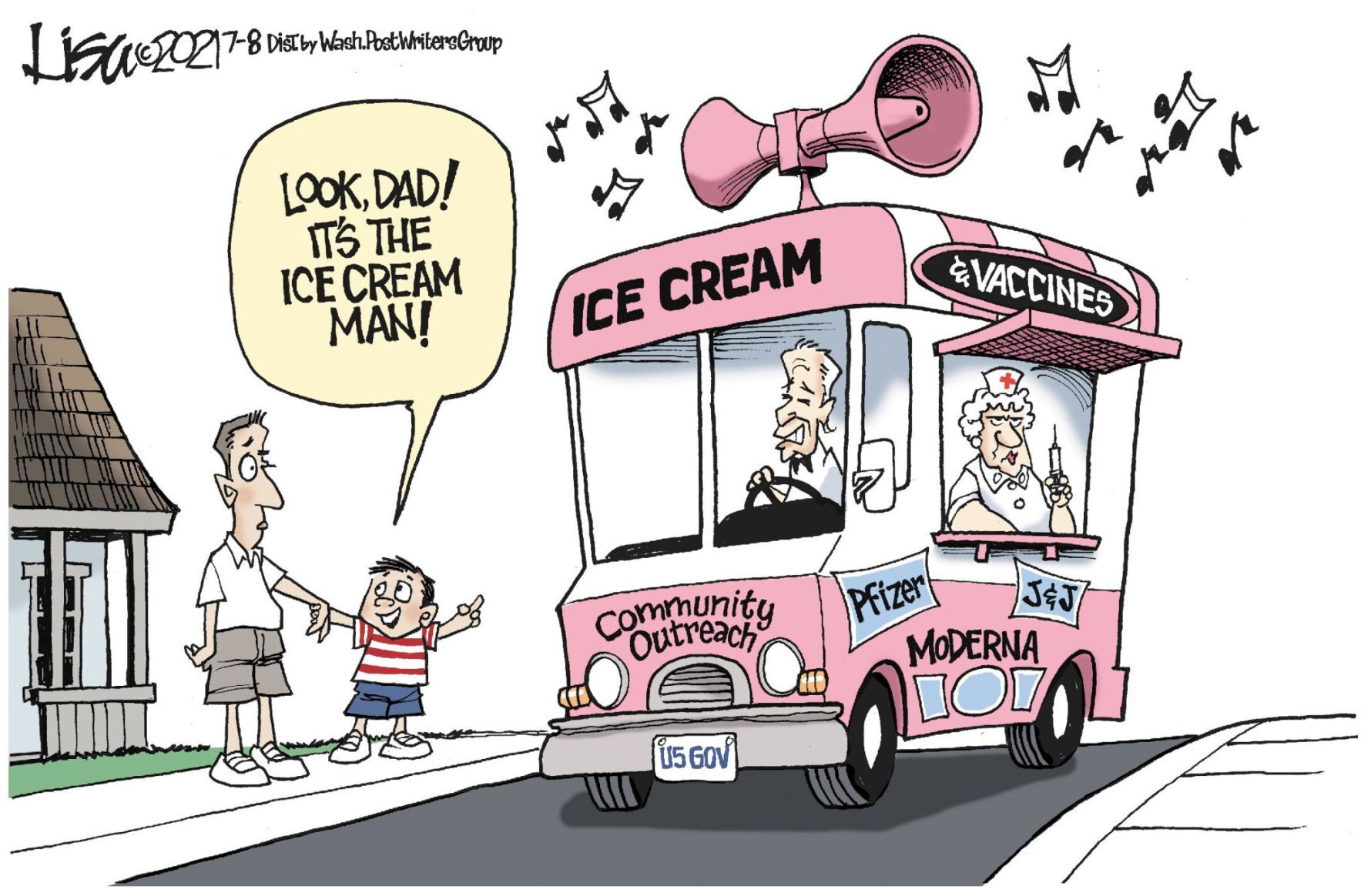 Lisa Benson cartoon